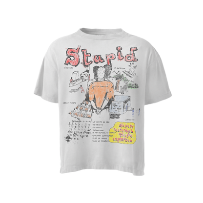 "Stupid cycle" Tee